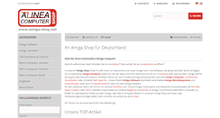 Desktop Screenshot of amiga-shop.net