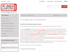 Tablet Screenshot of amiga-shop.net
